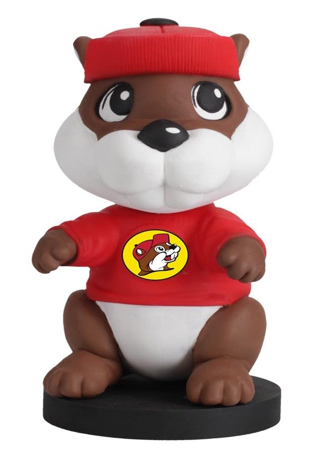 Buc-ee's دمية رأس هزازة للوحة القيادة من بوكيز، طولها 6.5 بوصة - بيفر - Image 1